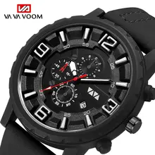 Спортивные водонепроницаемые часы мужские новые мужские s часы лучший бренд Роскошные Кварцевые повседневные часы, кожа военные часы Relogio Masculino