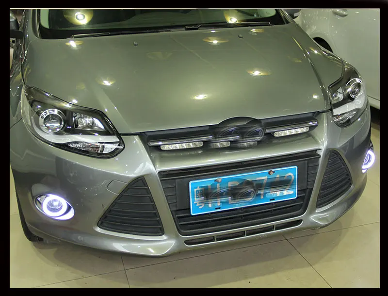 Автомобильные аксессуары авто Led-dagrijverlichting DRL для Ford Focus 2012- 9600Lm