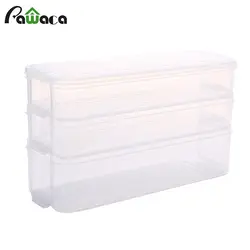 Кухня Холодильник лапша коробка пластиковая крышка еда контейнер для хранения герметичный четкий сохранение коробка кухонные