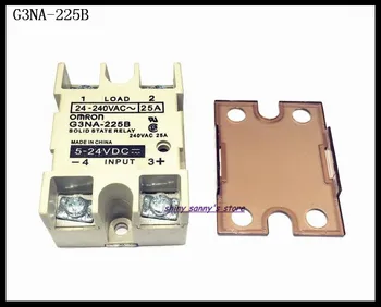 

2~5 Pcs/Lot G3NA-225B SSR 25A Input 5-24VDC,Output 24-240VAC Single Phase Solid State Relay Brand New