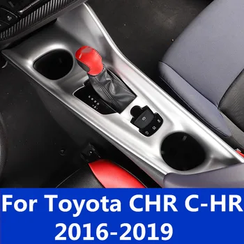

For Toyota CHR C-HR 2016-2019 Modified gear panel frame interior special control gear position decorative frame sequin stickers
