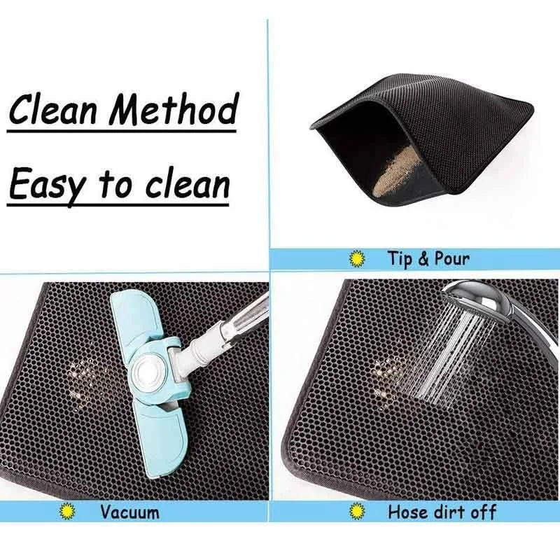 waterproof pet cat litter mat eva double layer cat.jpg