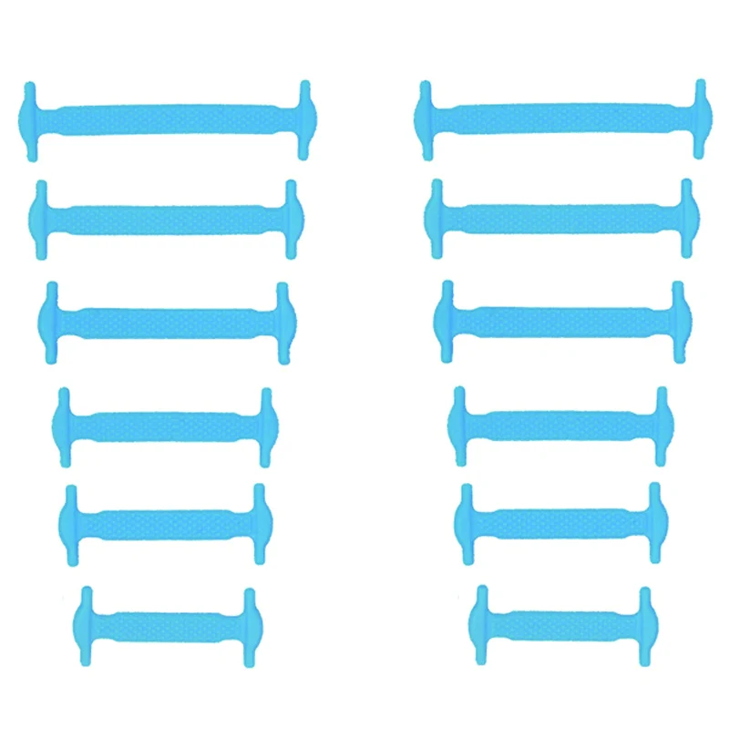 12 шт./упак. резиновые силиконовые шнурки без завязок для общего назначения эластичные шнурки для ко всем кроссовкам; подарки
