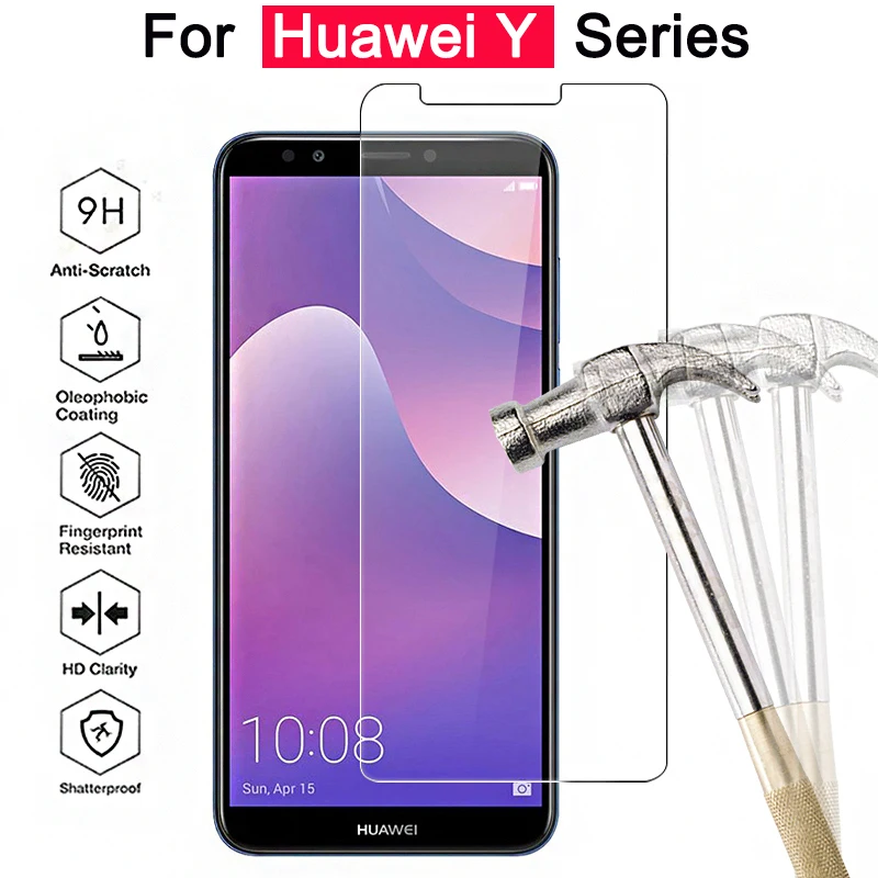 For-Huawei-Y9-2018-glass-for-Huawei-Y6-prime-2018-protective-glass-Y3-Y5-Y6-ii