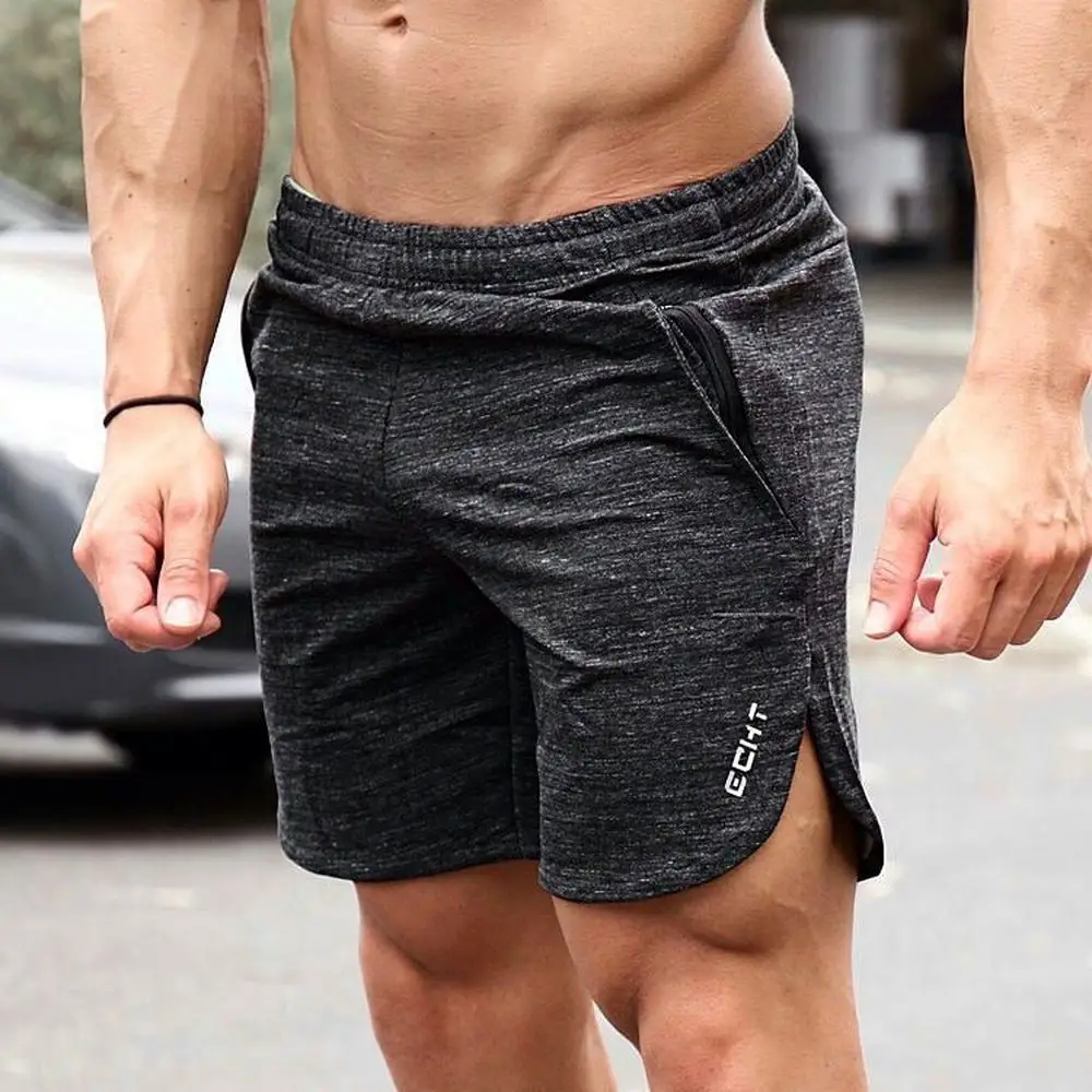 ZOGAA Mens Gym Cotton Shorts Run Jogging Sports Fitness Bodybuilding Sweatpants Male Workout Training Brand Short Pants