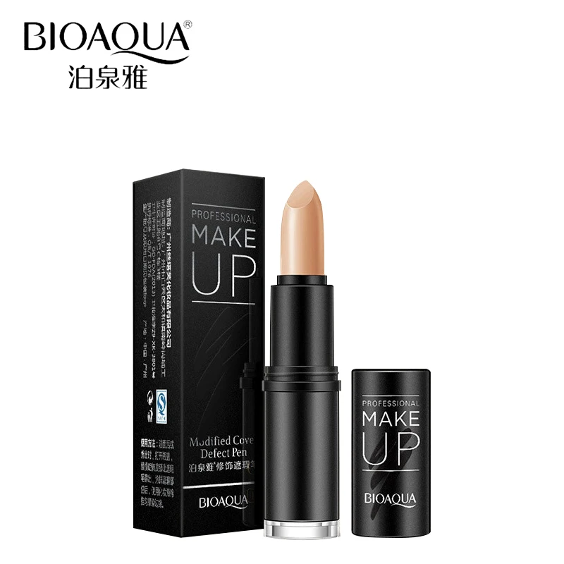 

BIOAQUA Brand Cream Concealer Foundation Stick Makeup Pencil Waterproof Cover Acne Face Lip Eye Base Prime Cosmetics