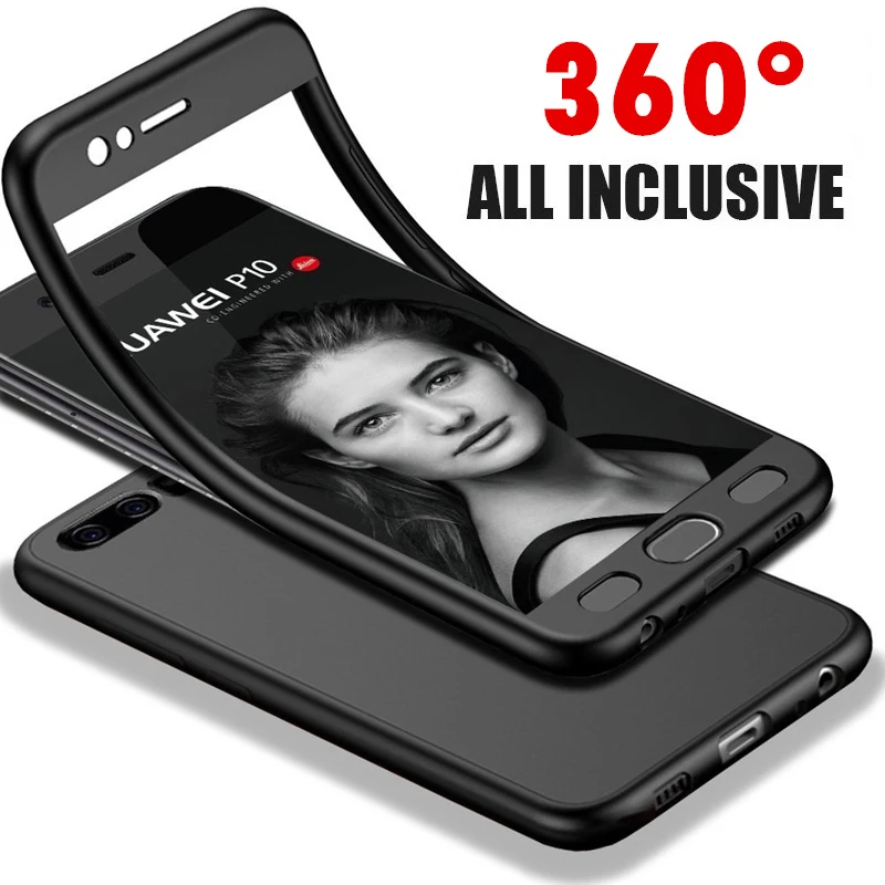 

360 Full Body Silicone Case for Huawei Mate 20 Pro Y9 2019 Y5 Y6 Y7 Prime 2018 P20 P10 P8 P9 Lite 2017 Honor 7A 7C Pro Cases