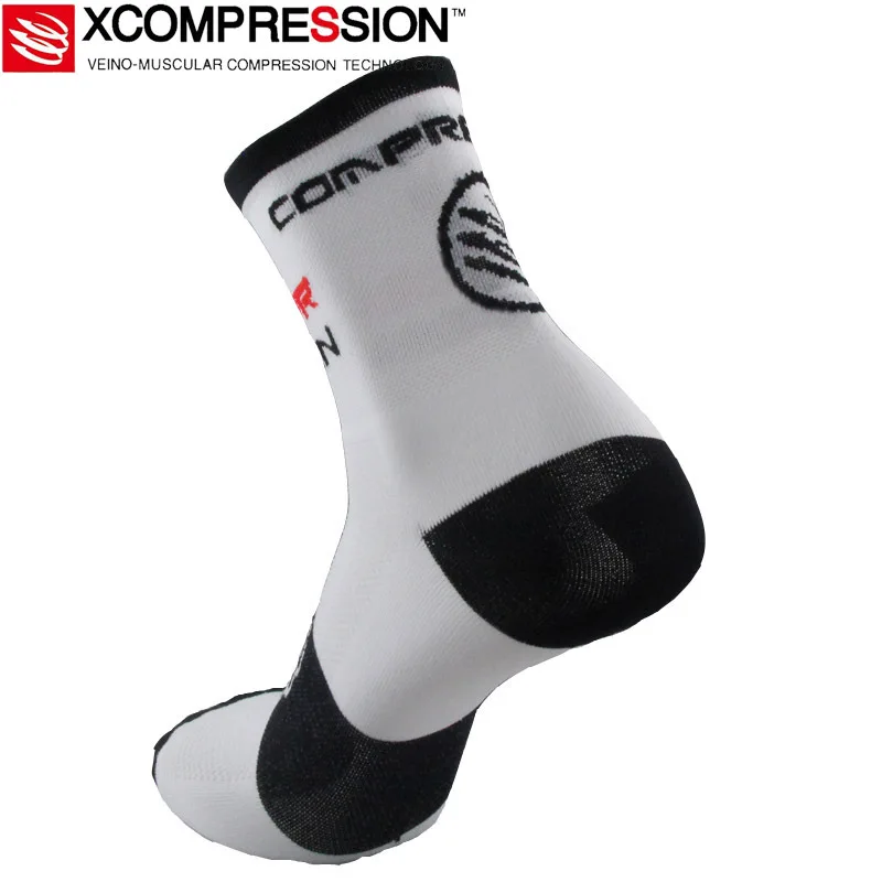 Compressão de Funcionamento Esportes Profissionais Meias de