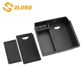 

Car Central Armrest Storage Box Container Holder Tray for Ford Ranger 2015-2017 Console Central Armrest Storage Box Car Styling