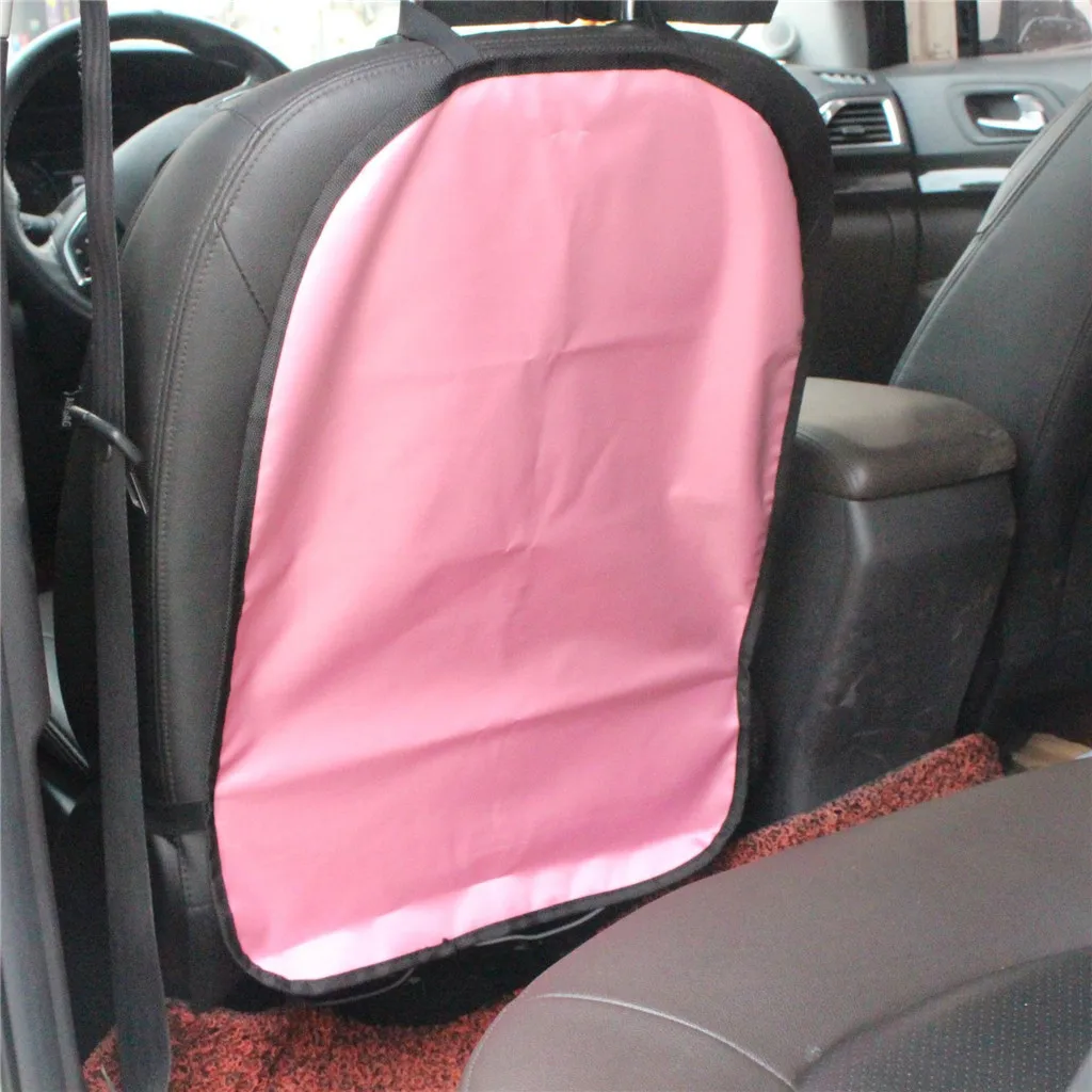 Анти-ребенок-Kick Pad автомобильное сиденье задняя крышка для peugeot tiguan ребенок малыш грязный протектор Водонепроницаемый Розовый Слон Органайзер May31