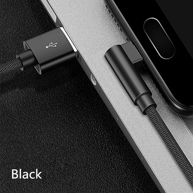 SUPTEC 90 градусов Micro USB кабель 2A Быстрая зарядка данных Шнур зарядное устройство для huawei LG samsung мобильный телефон usb зарядный шнур