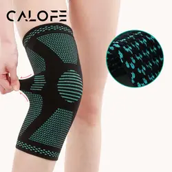 CALOFE 1 пара спорт Наколенники Спорт на открытом воздухе Поддержка печатных GymSleeve эластичные ботильоны бандажа Профессиональный Поддержка