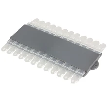 Removable Nail Art Tips Polish Palette Display Rack Stand DIY Plastic 88 @ME88