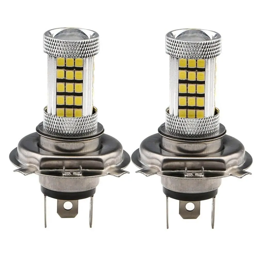 

2Pcs H4 9003 LED Fog Light Headlight Bulb 2835 66SMD 6500K 1320Lm 12V Auto Headlamp LED Bulbs Cold White