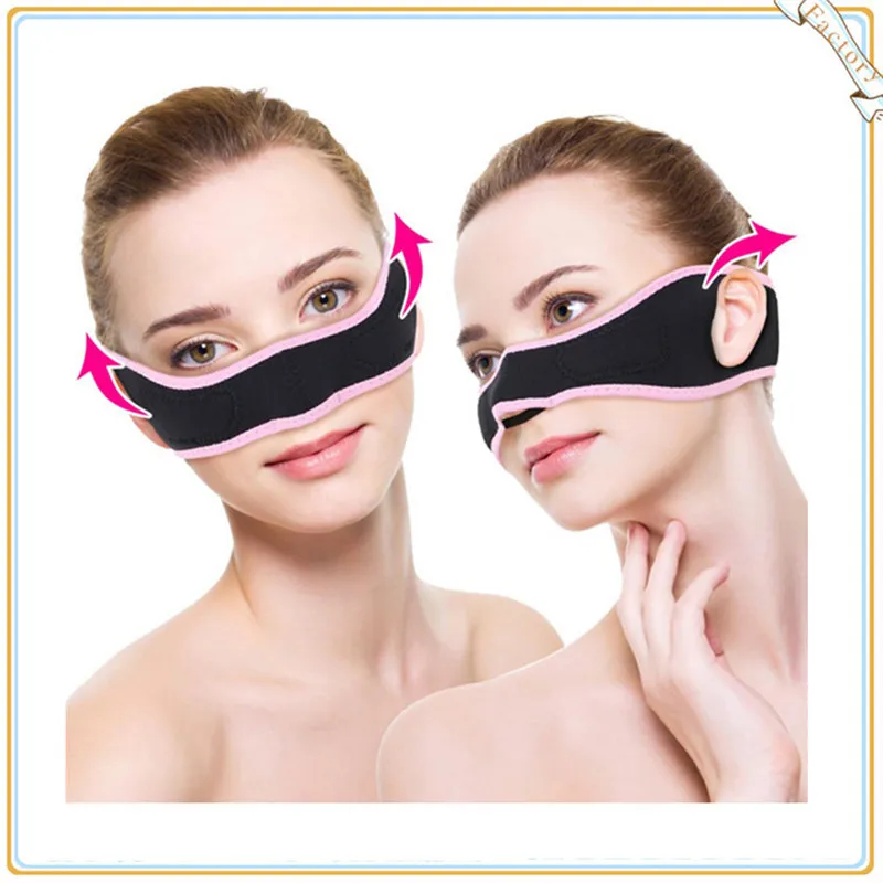 Lianth Physical Breathable Face Lift Mask Massage Slimming Face Shaper Belt Relaxation Sleeping Facial Beauty Tool