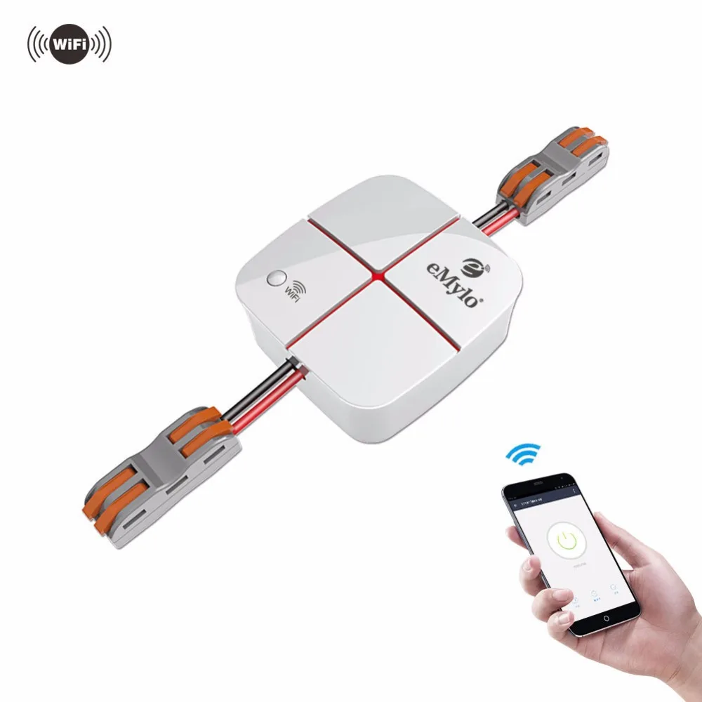 eMylo Smart Wifi Switches Wireless Remote Controlled Light Switch Relay