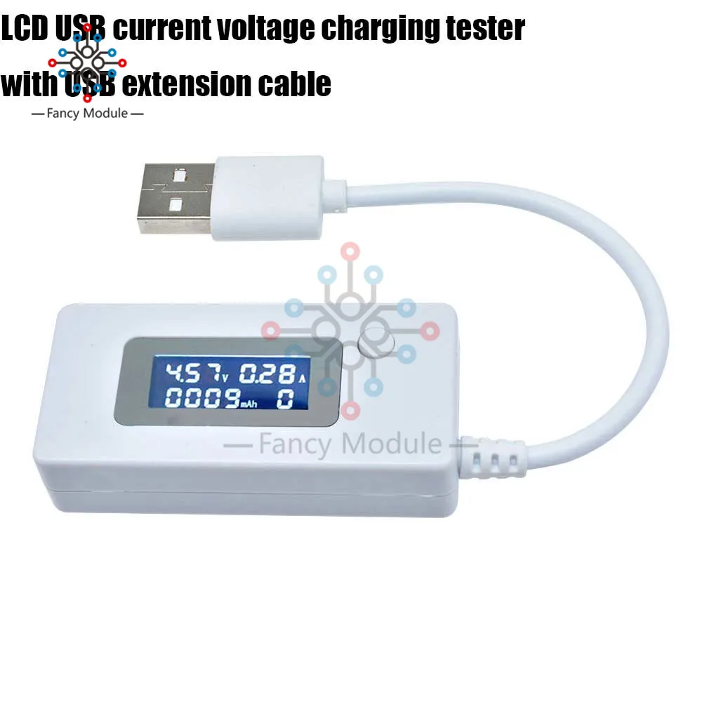Diymore USB зарядное устройство Doctor измеритель напряжения тока Рабочее время