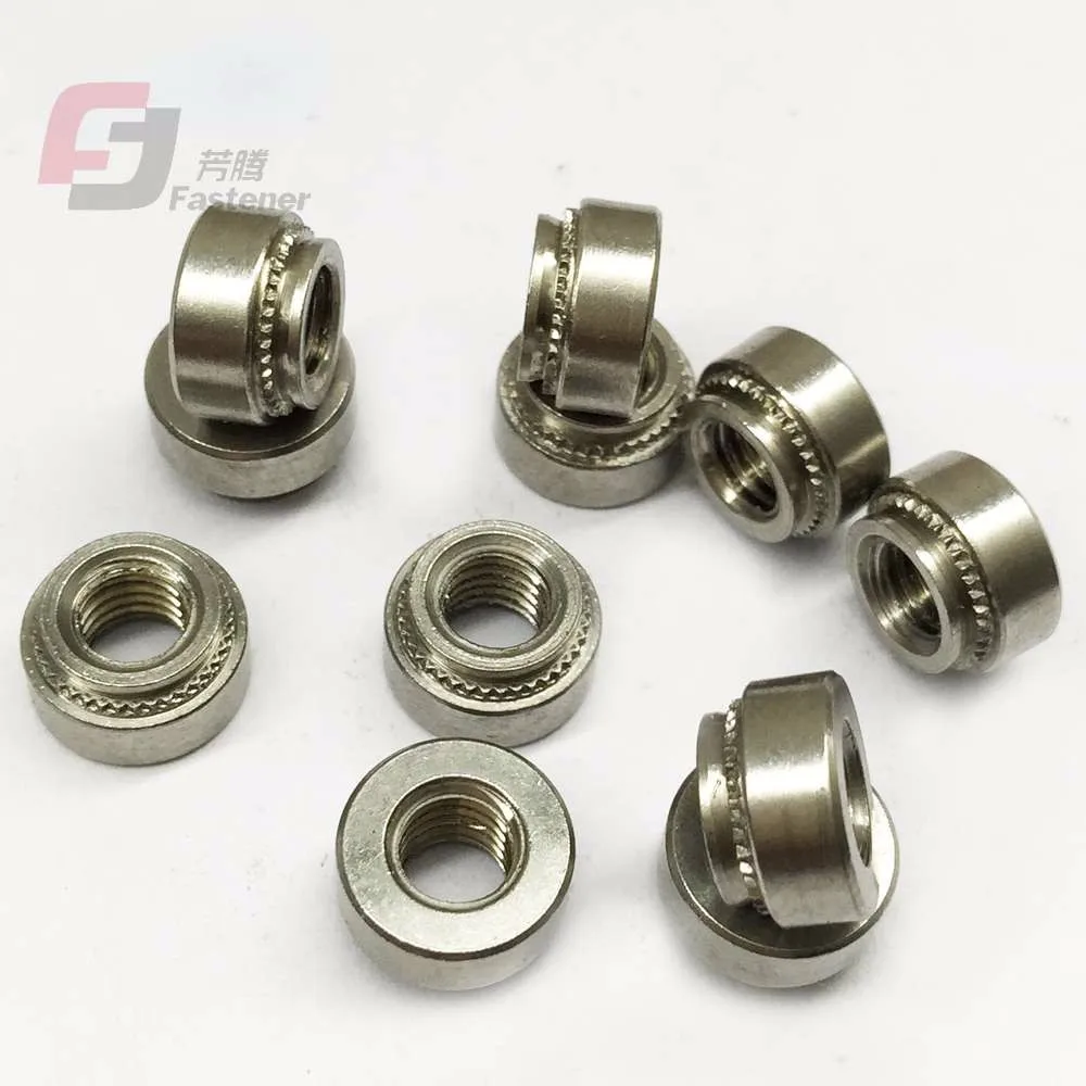 Self Clinching Nut Stainless Steel CLS-M8-2  X10 Nuts 