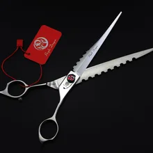 611#8 ''22 см каблуке; брендовые туфли с Дракон Высший сорт парикмахерских ножниц 440C Профессиональный для кошек, собак и домашних животных ножницы для стрижки животных ножницы