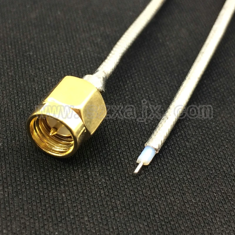 1 шт. Полужесткий припой SMA типа папа RG405 0 086 дюйма|plug connector|sm plugl connector |