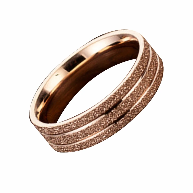 Корейские титановые стальные украшения черное розовое золото дикий разрыв розовое золото кольцо сталь девушка аксессуары