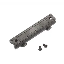 Охотничий прицел с креплением для 20 мм рельс 6 слотов длина 128 мм высота 25 мм Черный Штатив для охоты Caza