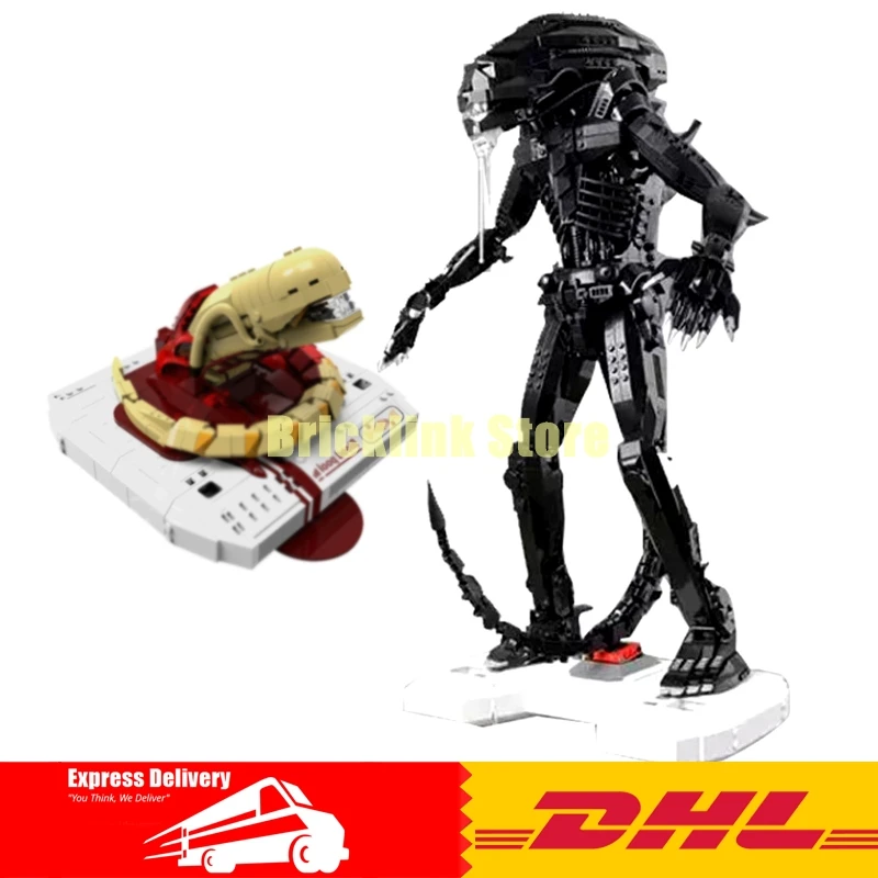 

Xingbao Creative Movie Series 04001 The Alien Robot+04002 The New Alien Educational Building Blocks Bricks Model Toys LEPIN