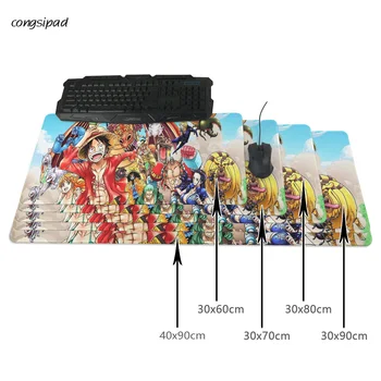 

Colorful One Piece Beast Feature Characters Design Speed Control Gaming Surface Mouse Pad Computer Notebook Mice Mat