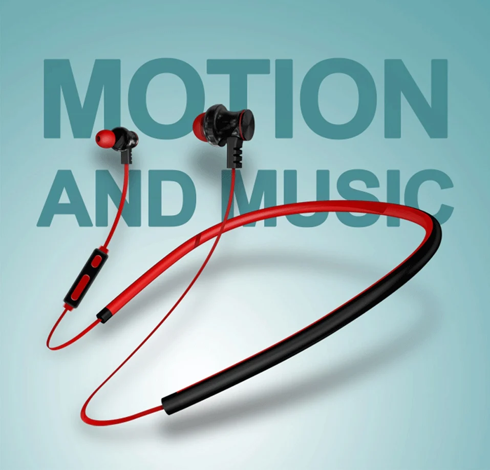 Icoque Wireless Bluetooth Earphone Metal Magnetic Hifi Stereo Headphones with Mic for Phone Xiaomi Sony iPhone In-ear earphones  (6)