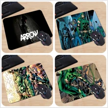 Superhero Arrow in Comics TV Series Personalized Mouse Pad Laptop PC Computer Rectangle Rubber Durable Gaming Mouse Mat