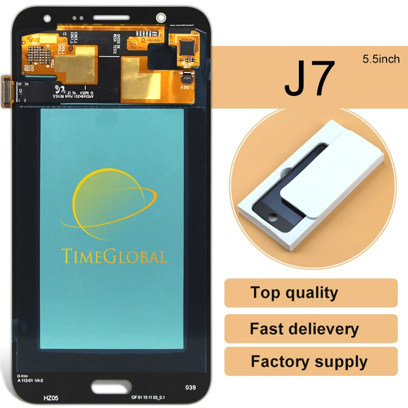 

5pcs Free DHL New AAA For Samsung Galaxy J7 J700f Lcd Display Touch Screen Digitizer Assembly Black White Gold Rushed Limited