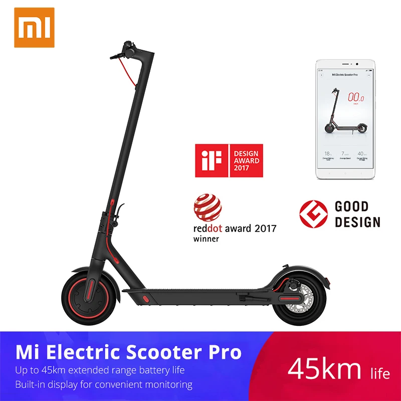 Xiaomi mi электрический самокат mi jia M365 Pro Smart E самокат скейтборд mi ni складной Ховерборд Лонгборд для взрослых 45 км аккумулятор