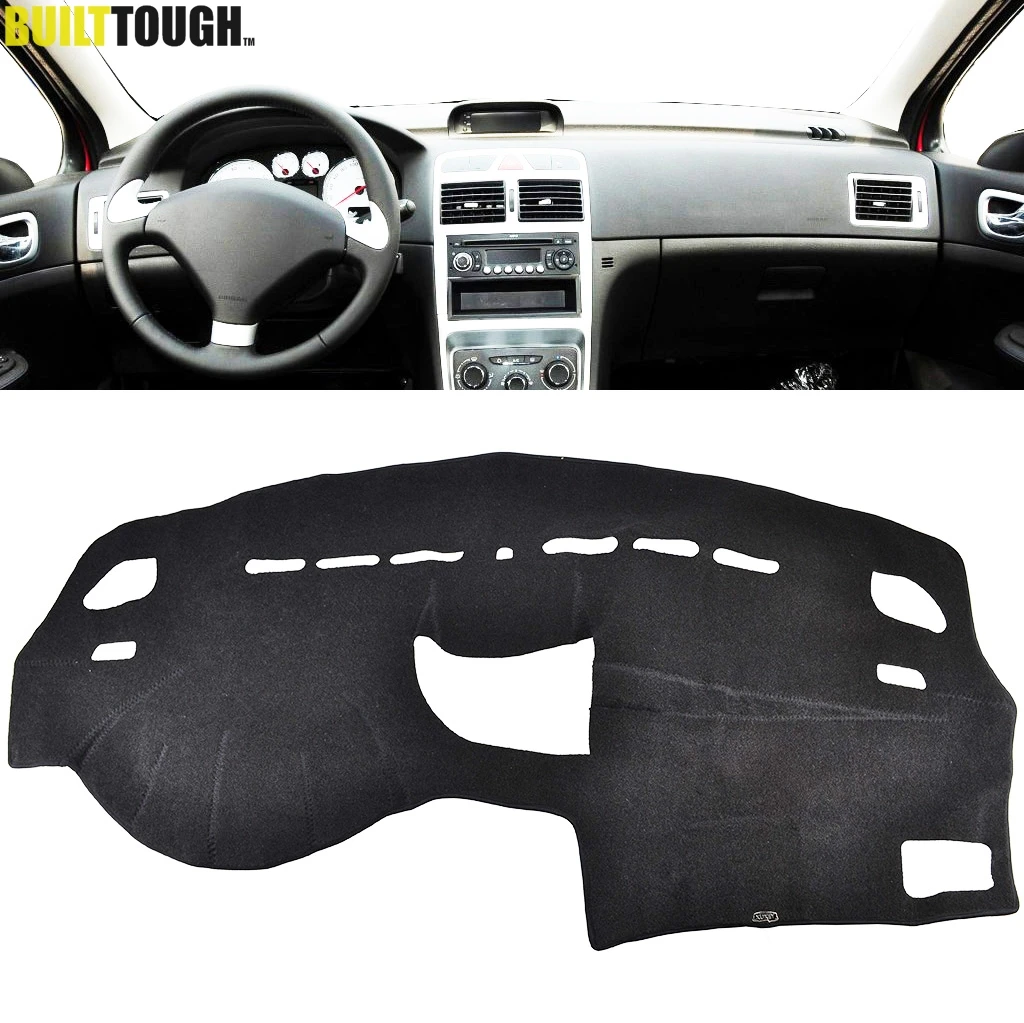 Xukey Fit For Peugeot 307 Dashboard Cover Dashmat Dash Mat Pad Sun