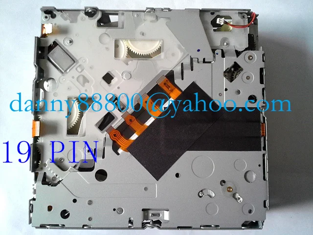 Excellent 100%new Matsushita 6 CD/DVD changer mechanism 19Pin connector for Mercedes COMAND APS NTG3 Backer Harma W221 W204 Navigation GPS 3
