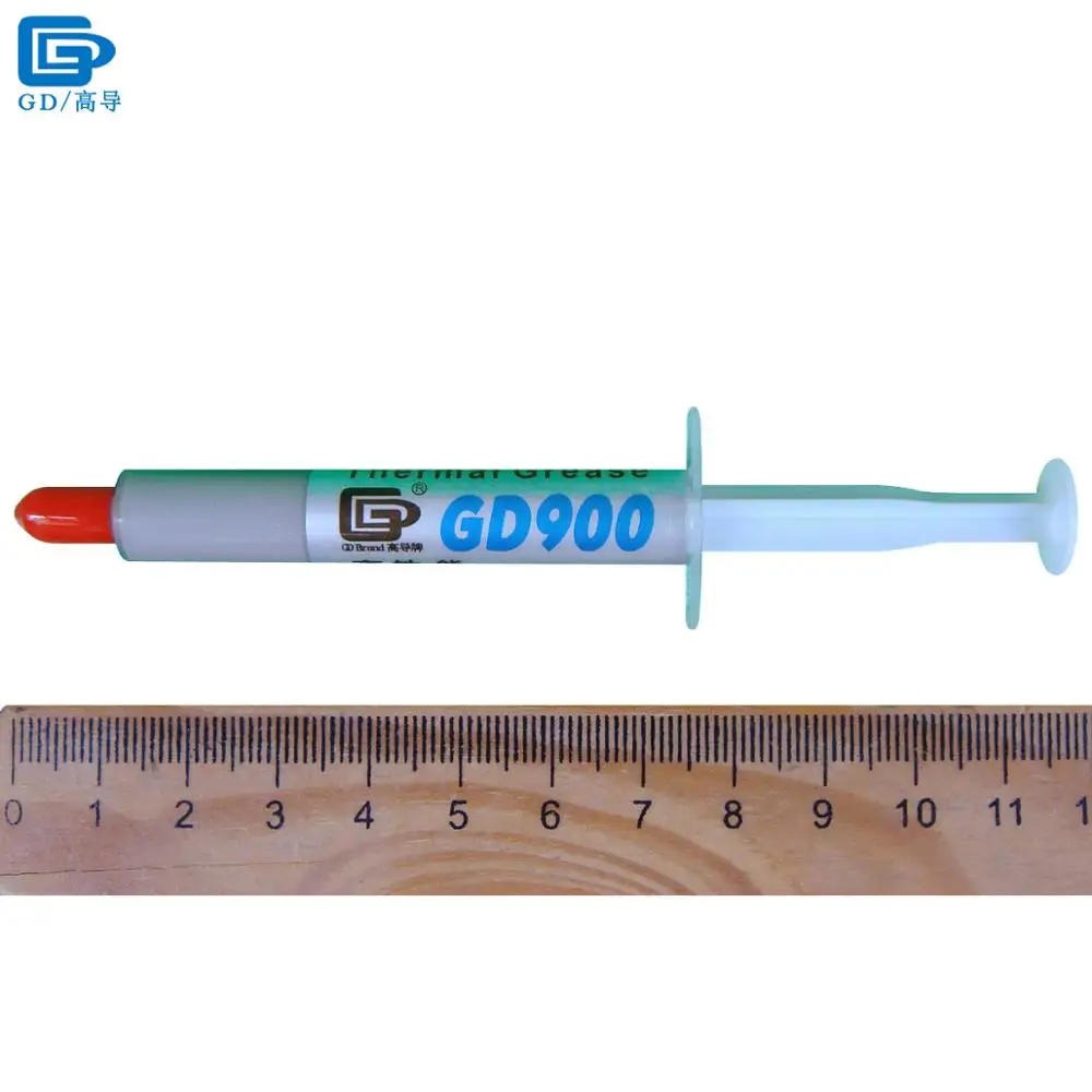 GD900 معجون حراري الشحوم سيليكون الجص الحرارة بالوعة مجمع عالية الأداء رمادي ل CPU SSY1 SY1 SY3 SY7 SY15 SY30