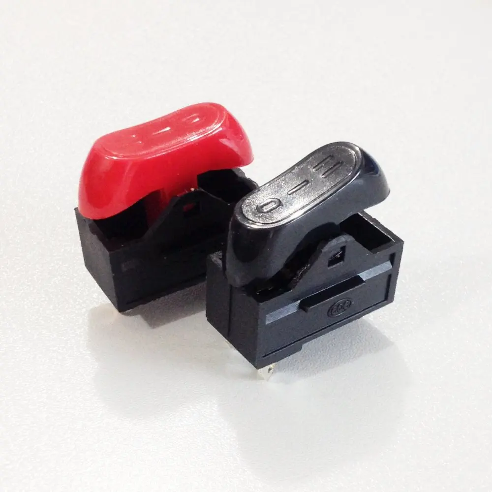 

10A 250VAC Insulation Shell 3P 3 Position SPDT Rocker Switch for Hair Drier