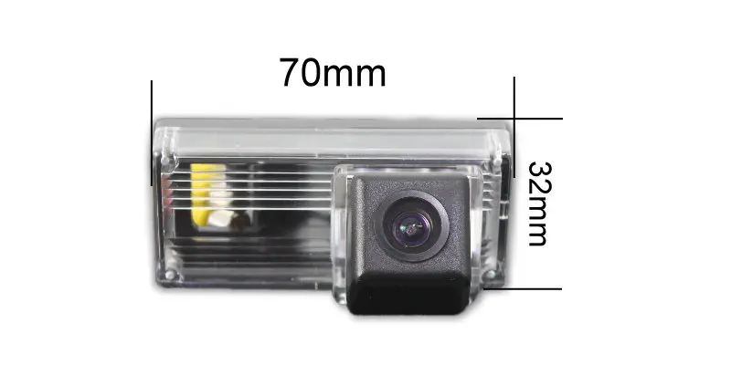 Car Reversing Parking Camera For Toyota SAI Avalon REIZ MARK X Prius 2003~2012 Night Vision Backup Rear View Camera Bracket (4)