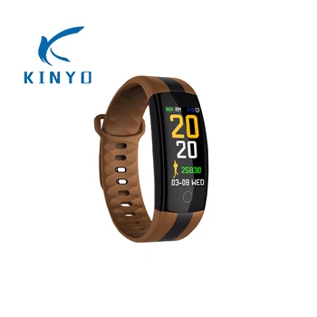 

2018 KINYO original smart band blood pressure tracker fitness wristband multiple sports mode smart bracelet KYP-014 pk mi band 3