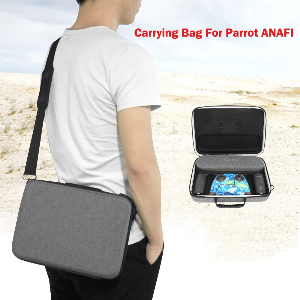 

Portable Storage Bag Travel Case Carring Shoulder Bag For Parrot ANAFI Drone Accessories drone body + remote controller+battery