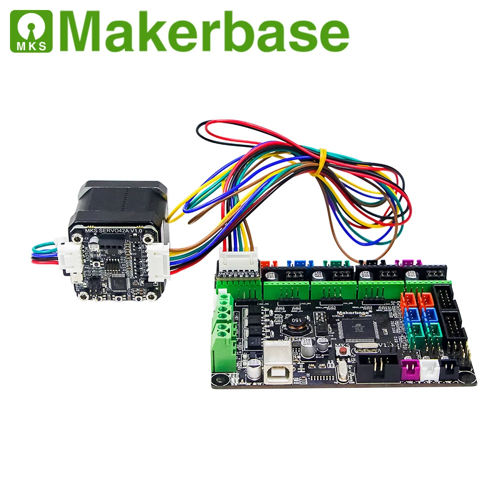3d принтер Закрытая петля шаговый двигатель NEMA17 MKS SERVO42 разработан Makerbase который