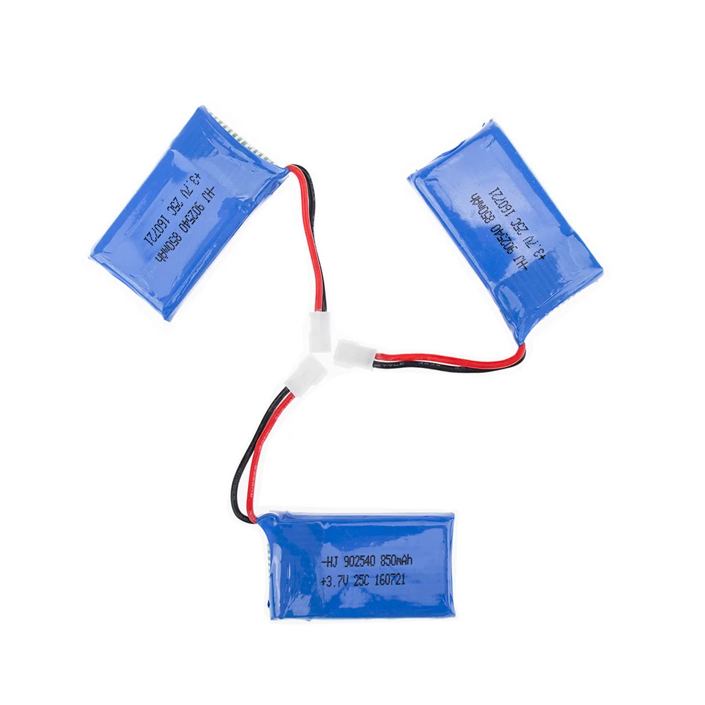 3 шт. Syma X5C rc Lipo Аккумулятор 7 в 850 мАч для x5 x5sw x5sc cx30 cx30w вертолет Квадрокоптер Дрон