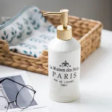 1 шт., 4 цвета, европейская керамика, для мытья рук, розлива жидкого мыла, отель, Диспенсер, эмульсия, Креативные аксессуары для ванной комнаты, набор, подарок