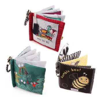 

Lovely Goldfish Shape Soft Early Teaching Cloth Book For Baby Learning Education Readings Baby Cloth Book Toy