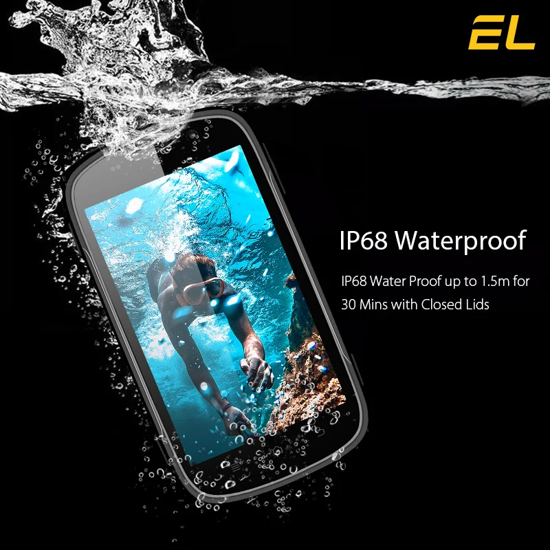 E & L W5 teléfono móvil Android teléfonos originales impermeable a prueba de golpes a prueba teléfono Quad Core teléfono táctil Smartphone 4G desbloqueado los teléfonos móviles E & L W5 teléfono móvil Android teléfonos originales impermeable a prueba de golpes a prueba teléfono Quad Core teléfono táctil Smartphone 4G desbloqueado los teléfonos móviles