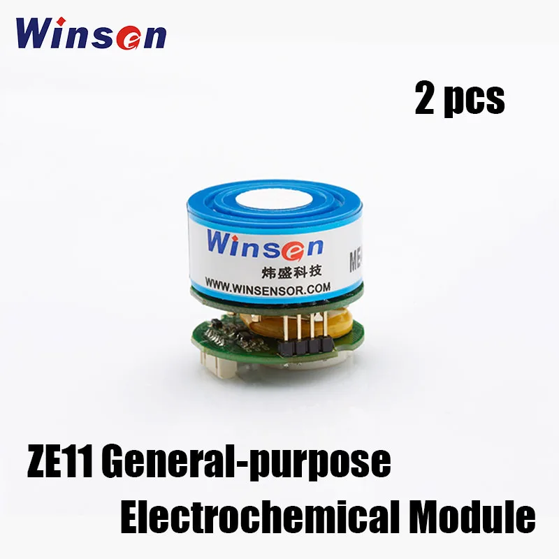 

2PCS Winsen ZE11-C2H4 General-purpose High-performance Gas Detection Module Temperature Compensation Excellent Linear Output