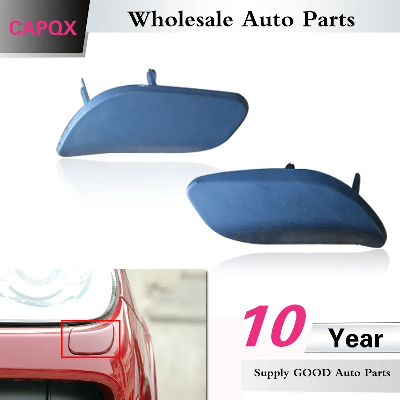 

CAPQX Front headLight headlamp Washer Nozzle Cover House Cap shell For Porsche Cayenne 2008 2009 2010