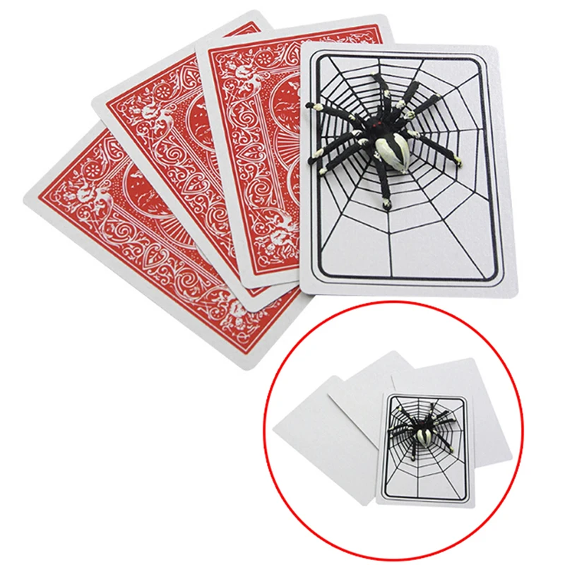 

1 Set High Quality Magic Tricks Spider And Net Close Up Street Magician Prop Mentalism
