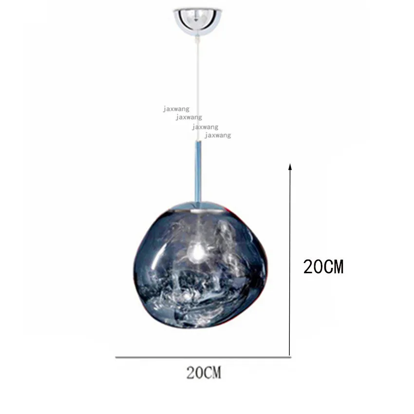Светодиодный светильник современный подвесной потолочный светильник расплава Лава подвесные лампы спальня люстра освещение подвесные лампы свет fixure - Цвет корпуса: H