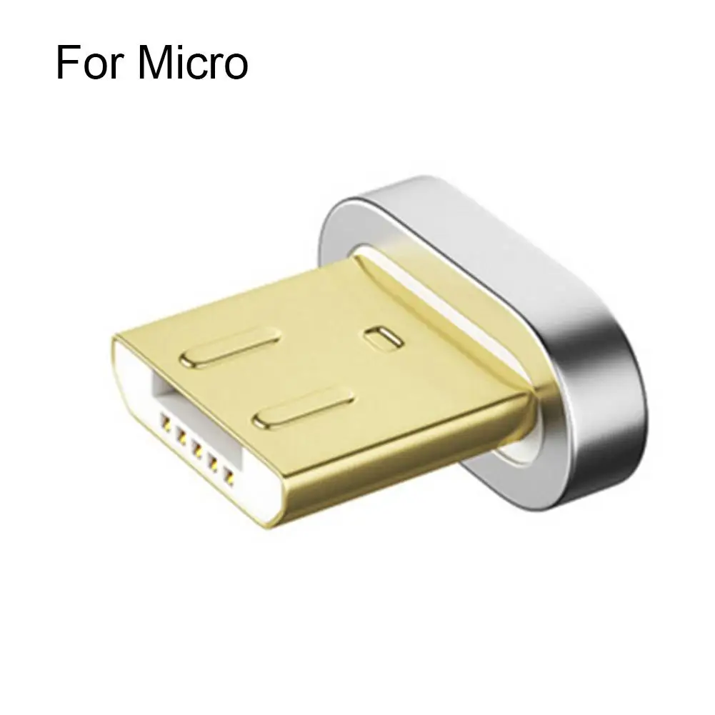Магнитный разъем передачи Магнитный Micro USB разъем адаптер для Android тип-c IPhone серии оборудования портативный - Цвет: For Micro