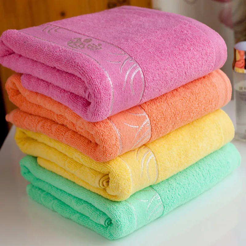 70x140cm Mushroom bath towel thicken and pure cotton bath towel